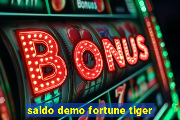 saldo demo fortune tiger